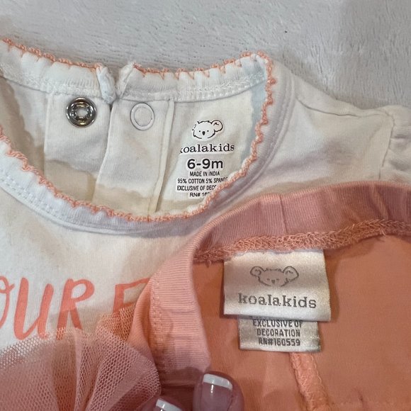 Koala Kids 2 Peice Outfit 6-9 Months Rn160559 NWOT - Picture 5 of 7